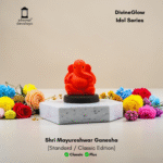 Shri Mayureshwar Ganesha Murti (2.5 Inch)